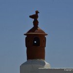 Sifnos chimney pot with four exits Sifnos chimney pot with four exits